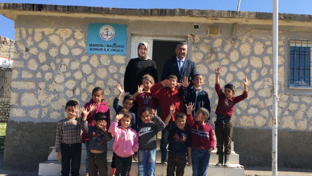 İlçe Milli Eğitim Müdürümüz Mehmet Şah AYDINER Konur İlkokulunu ziyaret etti.