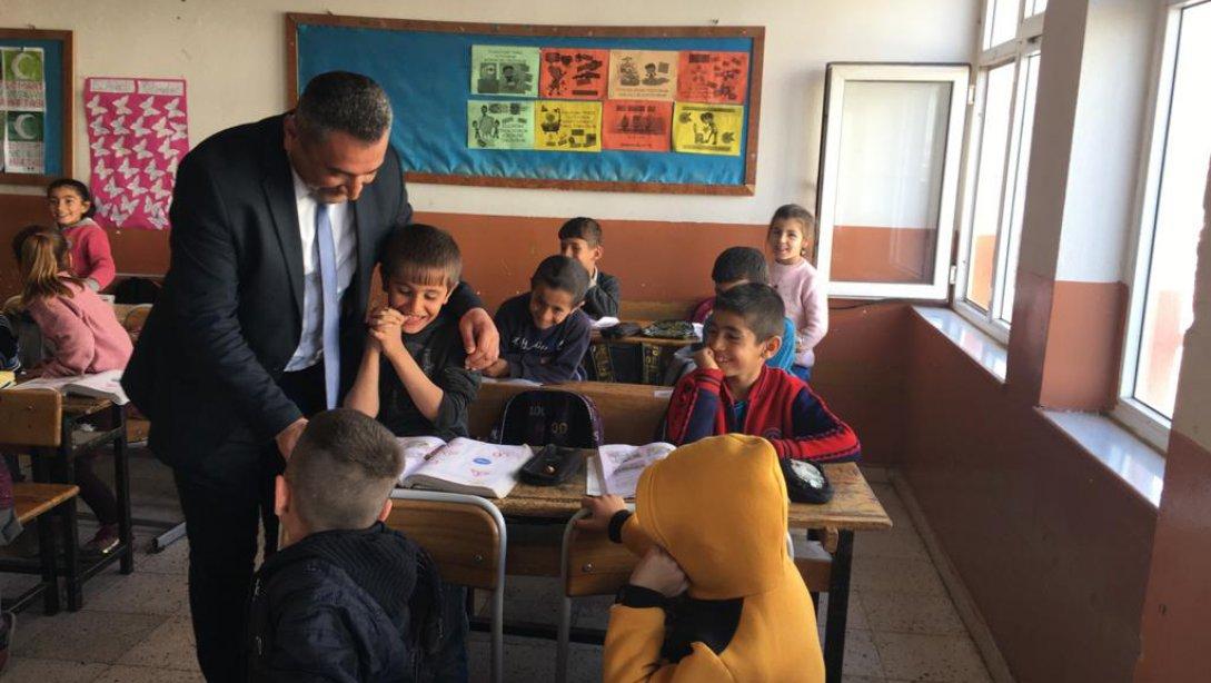 İlçe Milli Eğitim Müdürümüz Mehmet Şah AYDINER Balpınar İlkokulunu ziyaret etti.