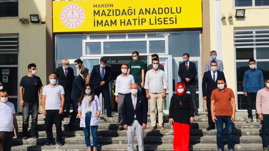 Bakan Danışmanımız Sayın Dr. Turgay ÖNTAŞ Beraberindeki Heyet İle Mazıdağı Anadolu İmam Hatip Lisesi'ni Ziyaret Etti
