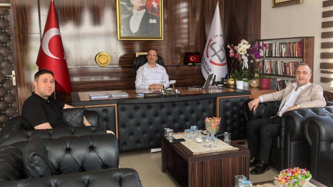 Mardin İŞKUR Müdürü Sn. Mahmut BATUR'a ve İŞKUR Müdür Yardımcısı Halil ÖZEL'e nazik ziyaretleri için teşekkür ediyoruz.